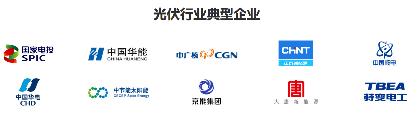 光伏產(chǎn)業(yè)典型客戶 光伏產(chǎn)業(yè)典型客戶